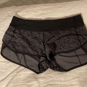 Printed Lulu Lemon Shorts